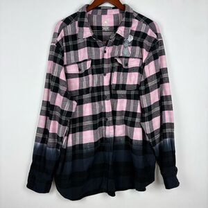 Disney Ratatouille‎ Ombre Button Down Flannel